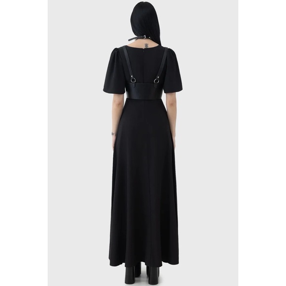 Killstar Black Arboraceous Maxi Dress Size XL - Picture 2 of 11